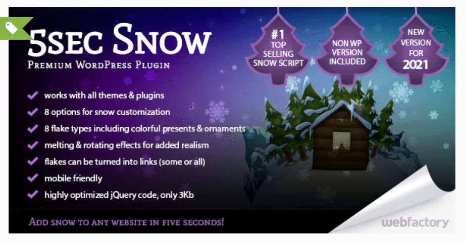5sec Snow – Christmas Joy Generator