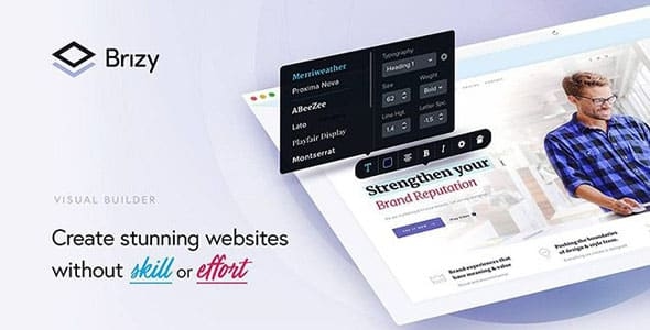 Brizy Pro Innovative Site Builder for WordPress