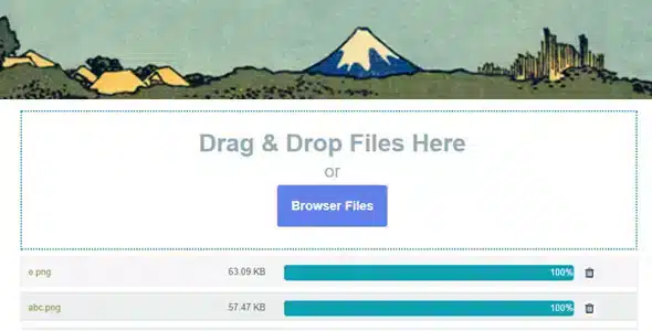 Drag and Drop Multiple File Upload for Contact Form 7