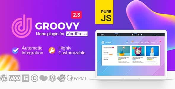 Groovy Mega Menu - Responsive Mega Menu Plugin for WordPress