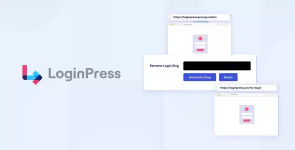LoginPress Pro Hide and Rename Login Addon
