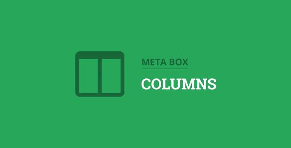 Meta Box Columns Extension