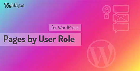 Pages by User Role for WordPress