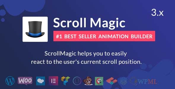 Scroll Magic – Animation Builder WordPress Plugin