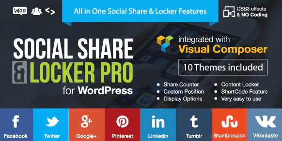 Social Share & Locker Pro WordPress Plugin