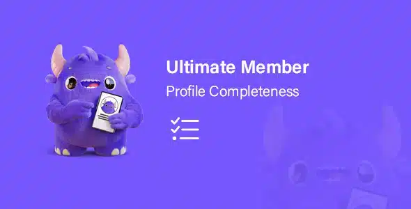 Ultimate Member Profile Completeness