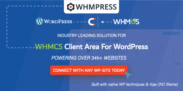 WHMCS Client Area for WordPress by WHMpress