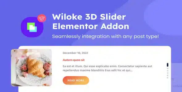 Wiloke Posts Slider for Elementor