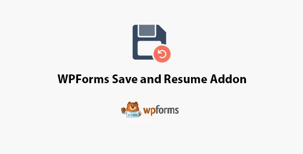 WPForms Save and Resume Addon