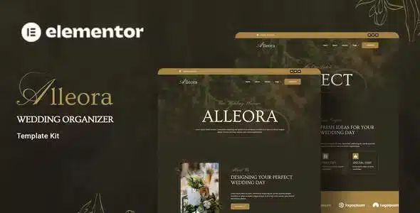 Alleora - Wedding Organizer Elementor Template Kit