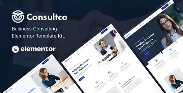 Consultco – Consulting Business Elementor Template Kit