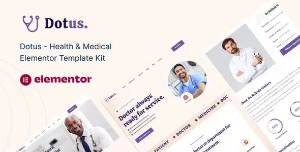 Dotus - Health & Medical Elementor Template Kit