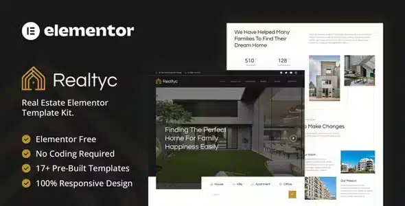 Realtyc - Real Estate Elementor Template Kit