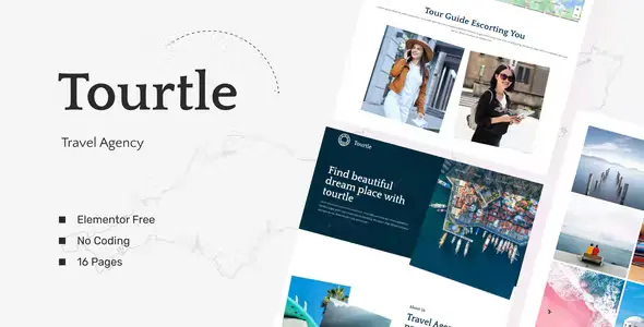 Tourtle – Travel Agency Template Kit