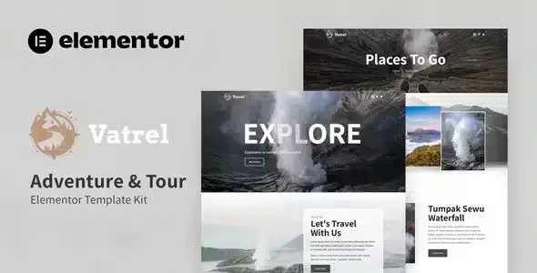 Vatrel - Adventure & Tour Elementor Template Kit