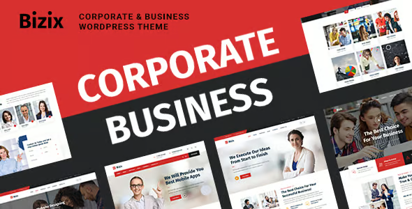 Bizix Corporate and Business WordPress Theme