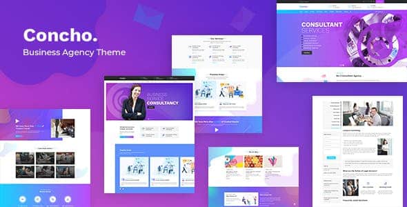 Concho – Business Agency WordPress Theme