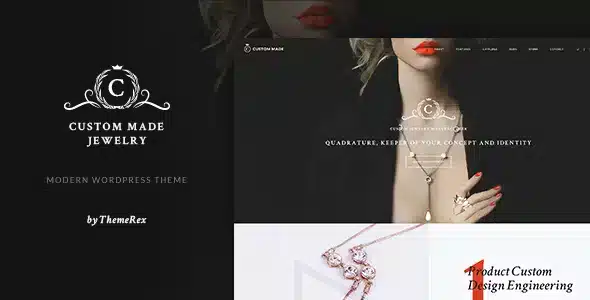 Custom Made | Jewelry Manufacturer and Jewellery Store WordPress Theme