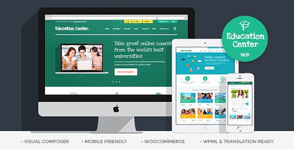 Education Center | LMS & Online Courses WordPress Theme