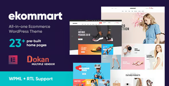 Ekommart - All-in-one eCommerce WordPress Theme