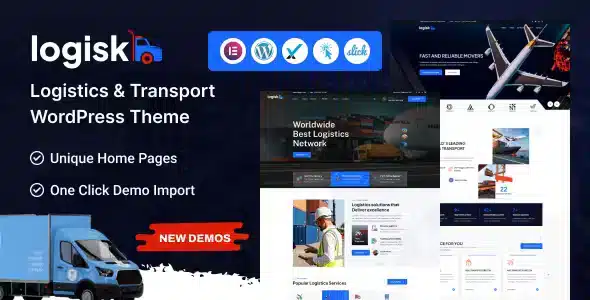 Logisk – Transport & Logistics WordPress Theme