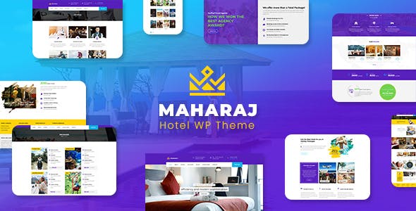 Maharaj – Hotel Master WordPress Theme