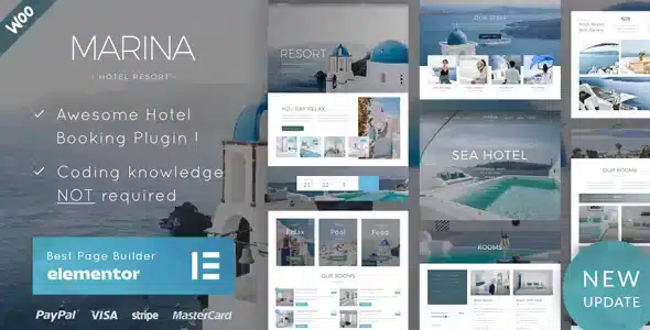Marina - Hotel & Resort WordPress Theme