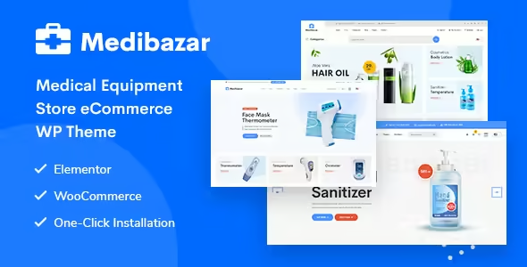 Medibazar Medical Store eCommerce Theme