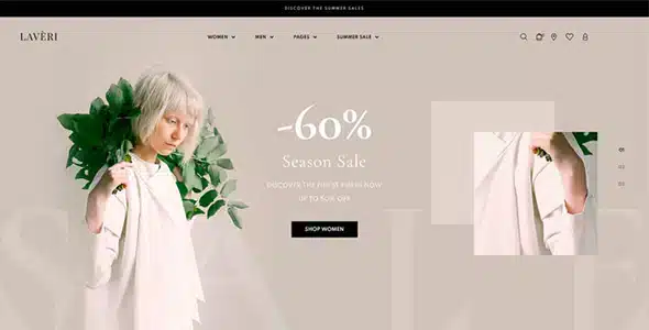 Laveri – Fashion WooCommerce WordPress Theme