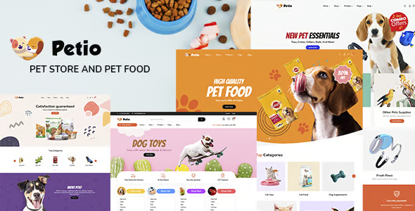 Petio – Pet Store WooCommerce WordPress Theme