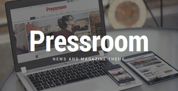 Pressroom – News and Magazine WordPress Theme