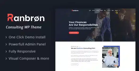 Ranbron – Business and Consulting WordPress Theme