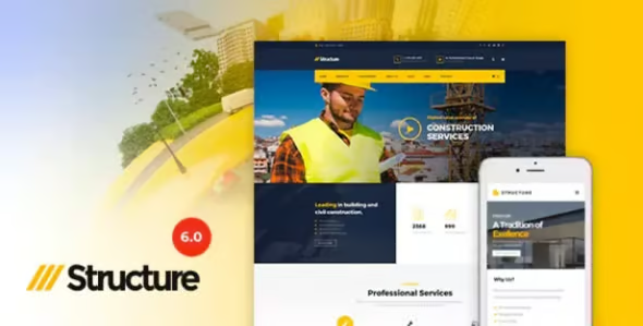 Structure – Construction Industrial Factory Theme