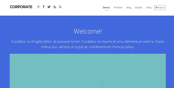 Themify Corporate WordPress Theme