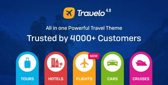 Travelo – Travel/Tour Booking WordPress Theme