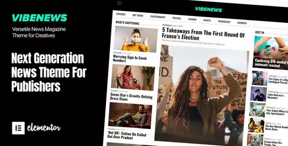 Vibenews – Digital News Magazine AMP Theme
