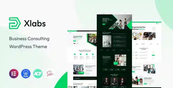 Xlab – Business Consulting WordPress Theme